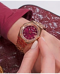 Guess Women's Analog Rose Gold Stainless Steel Watch 36mm