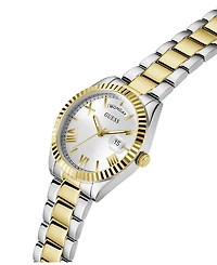 Guess Women's Day/Date Two-Tone Steel Watch 36mm