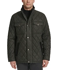 Cole Haan Men's Quilted Stand-Collar Jacket