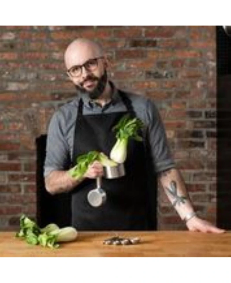 Babish 10-Piece Stainless Steel Measuring Cups & Spoon Set