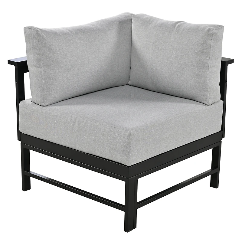 Streamdale Premium Aluminum Outdoor Sofa Set for Ultimate Comfort and Durability
