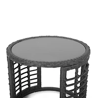 Streamdale Stylish Side Table for Refreshing Summer Drinks