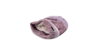 Muk Luks Women's Ribbed Colorblock Beanie