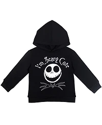 Nightmare Before Christmas Baby Boys Jack Skellington Fleece Pullover Hoodie and Pants Outfit Set