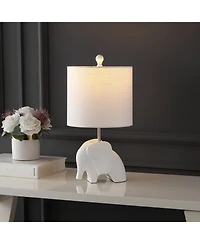 Jonathan Y Koda 17.5" Eclectic Southwestern Resin/Iron Elephant Led Kids' Table Lamp, Yellow