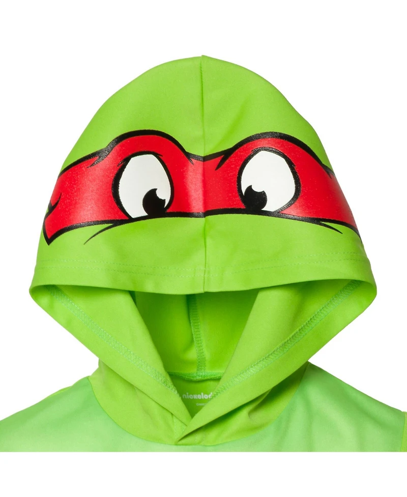 Teenage Mutant Ninja Turtles Toddler Boys Raphael Mesh Athletic Pullover T-Shirt Shorts Outfit Set