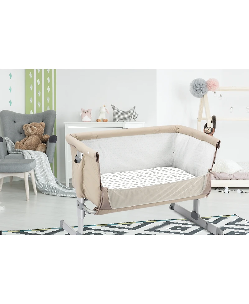 Bublo Baby Bassinet Sheet Set for Boy and Girl, 5 Pack, Universal Fitted Oval, Hourglass & Rectangle Mattress, Sheets.