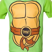 Teenage Mutant Ninja Turtles Little Boys Raphael Mesh Athletic Pullover T-Shirt Shorts Outfit Set