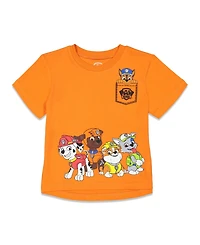 Paw Patrol Toddler Boys T-Shirt and French Terry Shorts Outfit Set