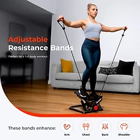 Sunny Health & Fitness Smart Twist Stepper Machine - Sf-S0979SMART