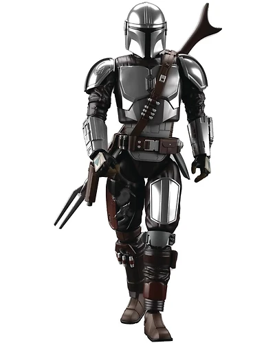 Bandai Hobby - Star Wars - 1/12 The Mandalorian (Beskar Armor) Silver Coating Version Model Kit