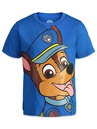 Paw Patrol Toddler Boys Chase Marshall Rubble Rocky 4 Pack Graphic T-Shirts