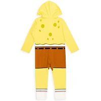 Nickelodeon Toddler Boys SpongeBob SquarePants Patrick Zip Up Cosplay Costume Coverall to
