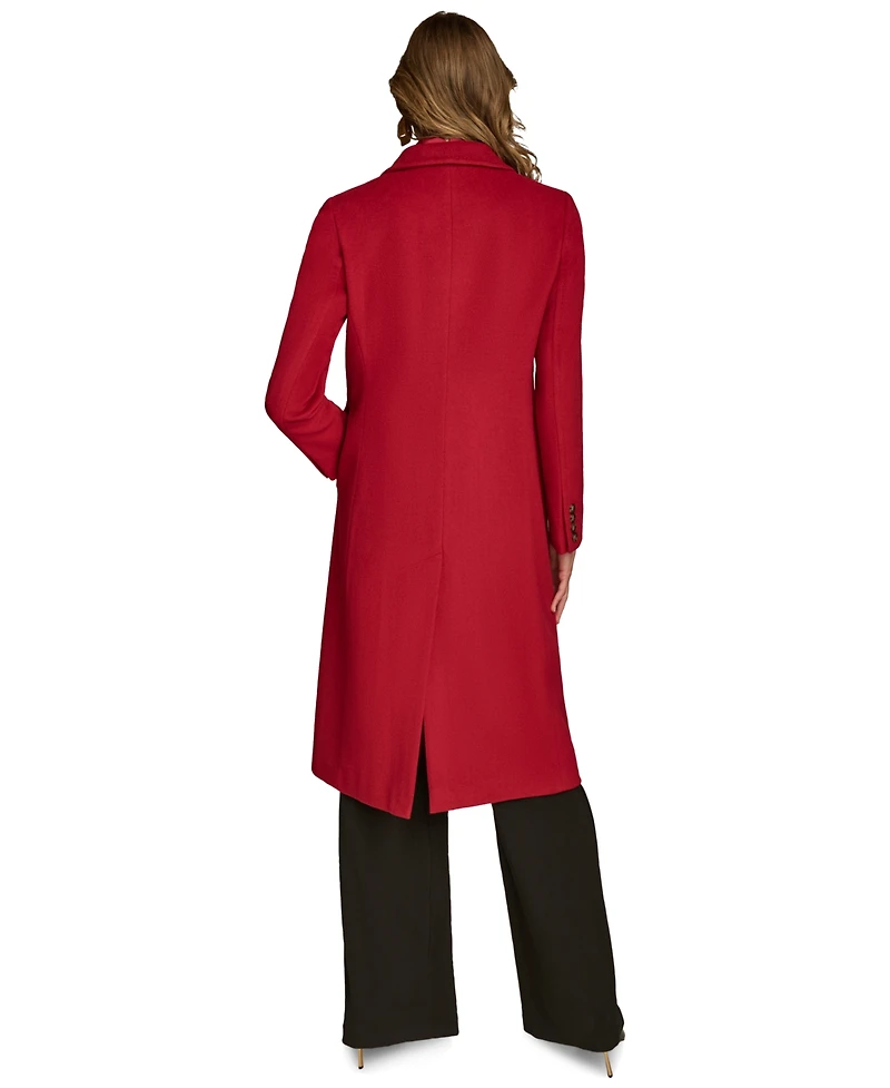 Donna Karan New York Women's Double-Breasted Reefer Coat