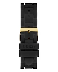 Guess Women's Multi-Function Black Silicone Watch 37mm
