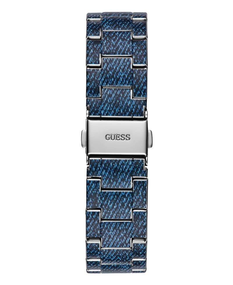 Guess Women's Multi-Function Blue Steel Watch 38mm