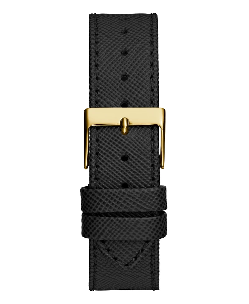 Guess Women's Multi-Function Black Leather Watch 36mm