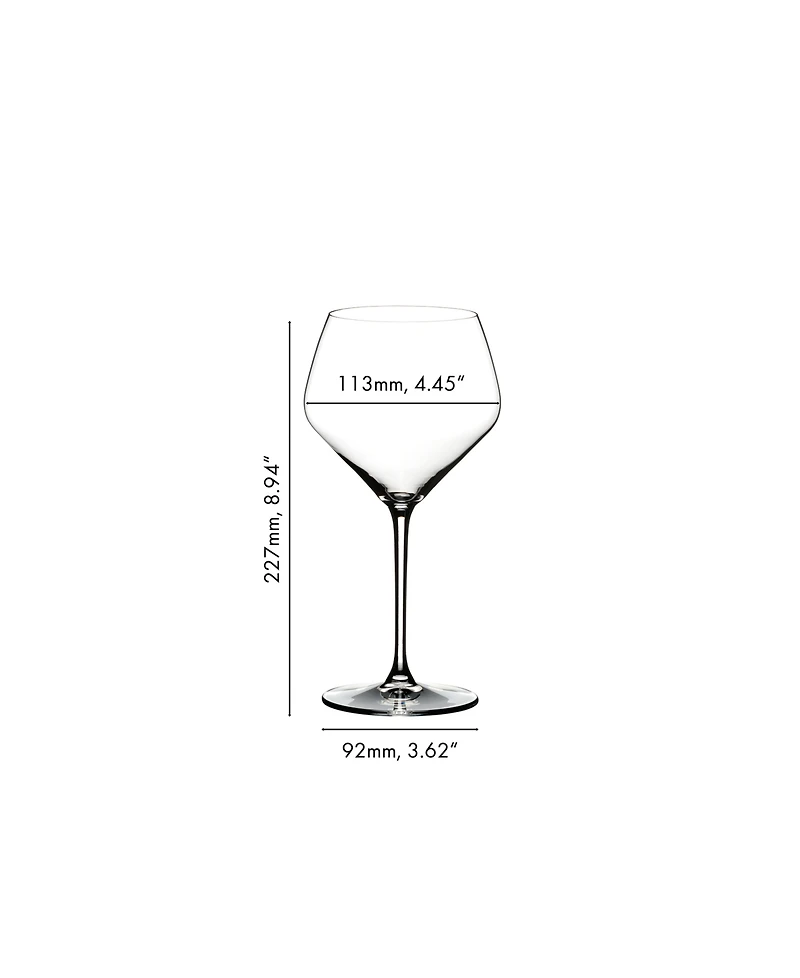 Riedel Extreme Oaked Chardonnay Glasses, Set of 2