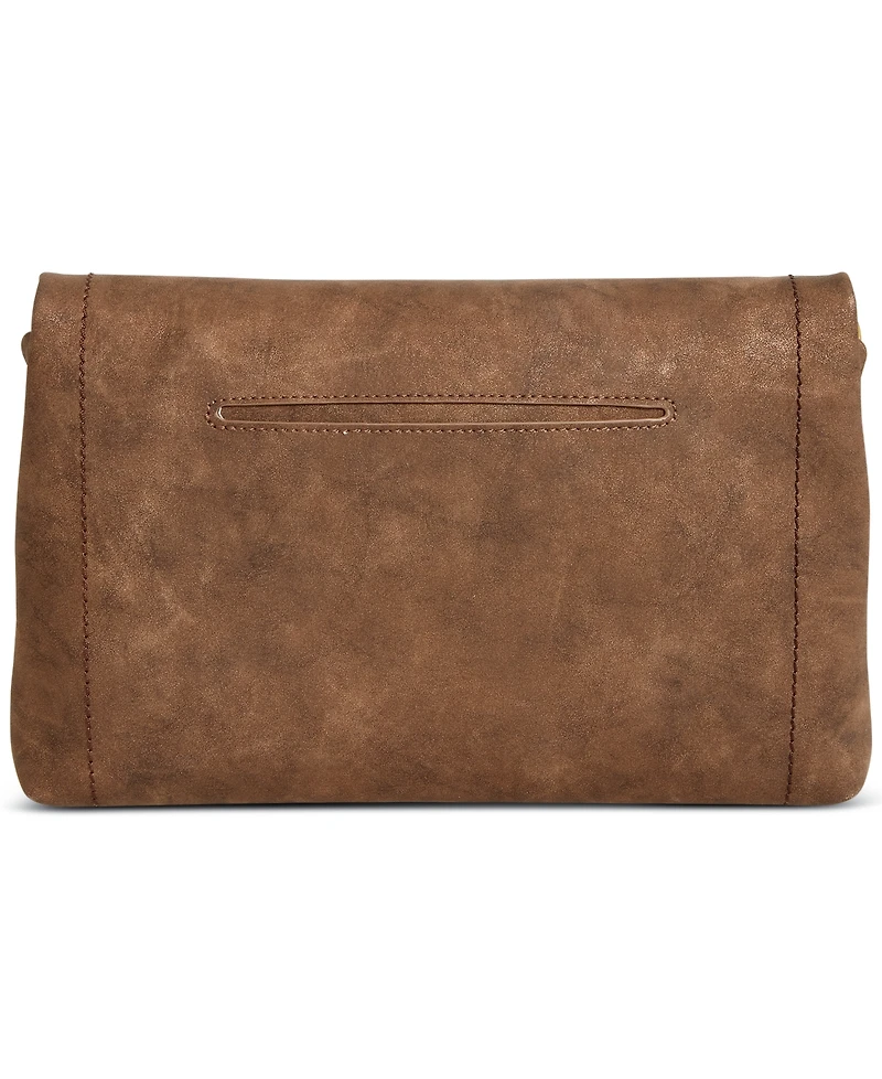 Style & Co Whipstitch East West Flap Crossbody, Exclusively at Macy's