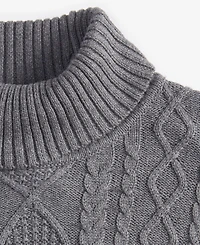 Club Room Men's Chunky Turtleneck Sweater
