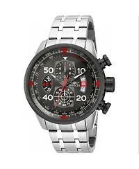 Invicta Men's 17204 Aviator Quartz Chronograph Gunmetal Dial Watch