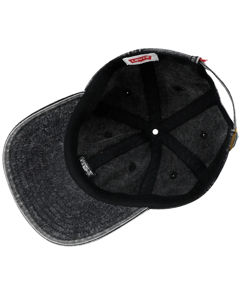 Levi's Men's Relaxed Enzyme-Washed Twill Baseball Hat