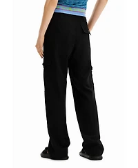 Desigual Women's Basic cargo trousers