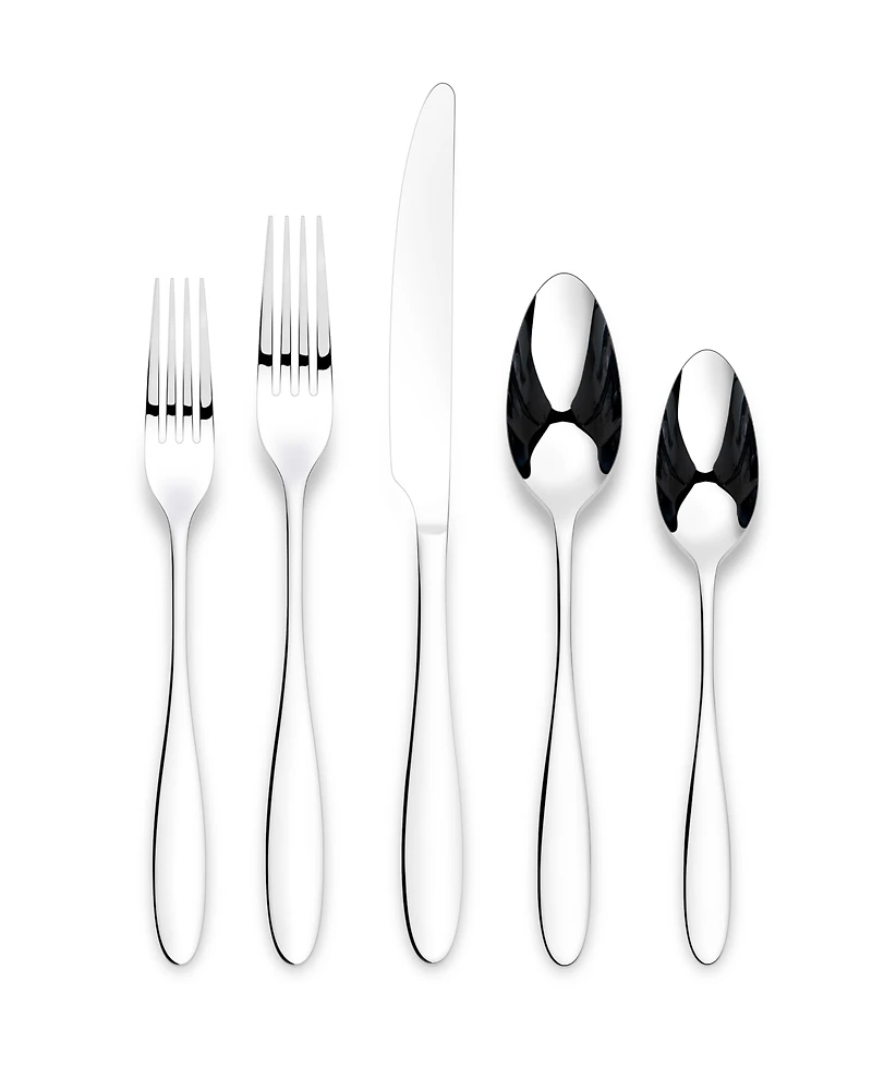 Ornative Amadea Mirror 20 Piece Flatware Set, Service for 4