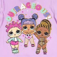 L.o.l. Surprise! Girls Pullover Fleece Hoodie and Leggings Outfit Set