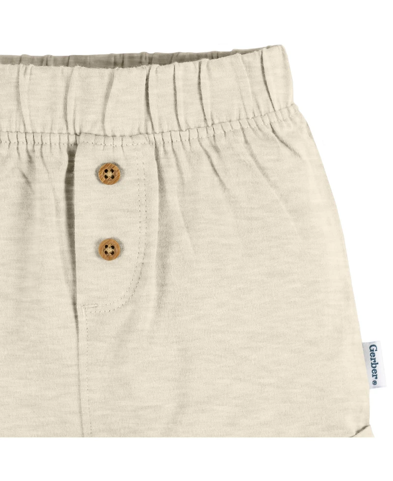 Gerber Baby Knit Short, 3-Pack