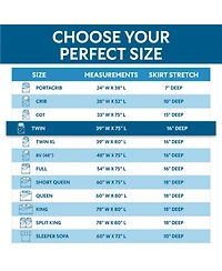 Guardmax Twin Mattress Protector Fitted Sheet