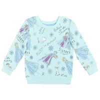 Frozen Toddler Girls Moana Minnie Mouse Princess Nightmare Before Christmas Toy Story Lion King Mickey Lilo & Stitch Sweatshirt
