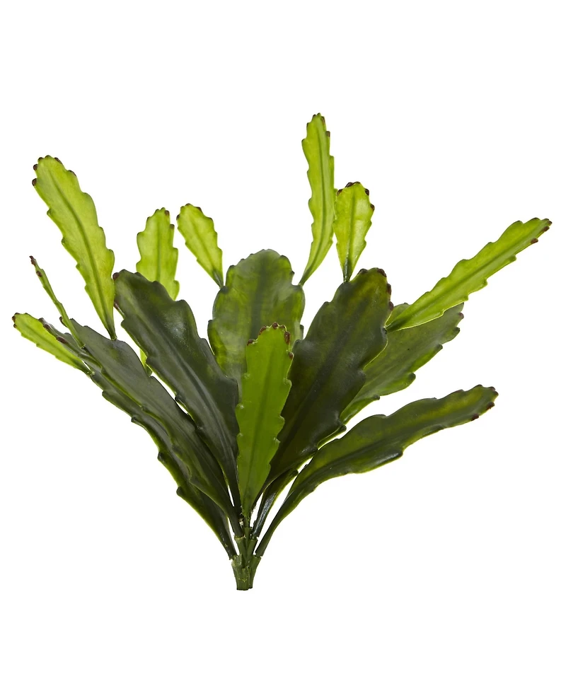 Slickblue Artificial Epiphyllum Cactus Plant Realistic Faux Cactus for Home Decor (Set of 4)