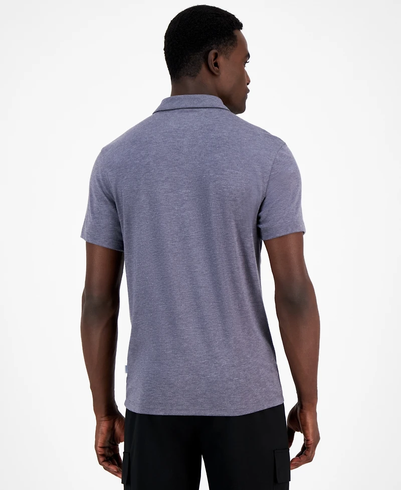Alfani Men's AlfaTech Stretch Solid Polo Shirt, Created for Macy's