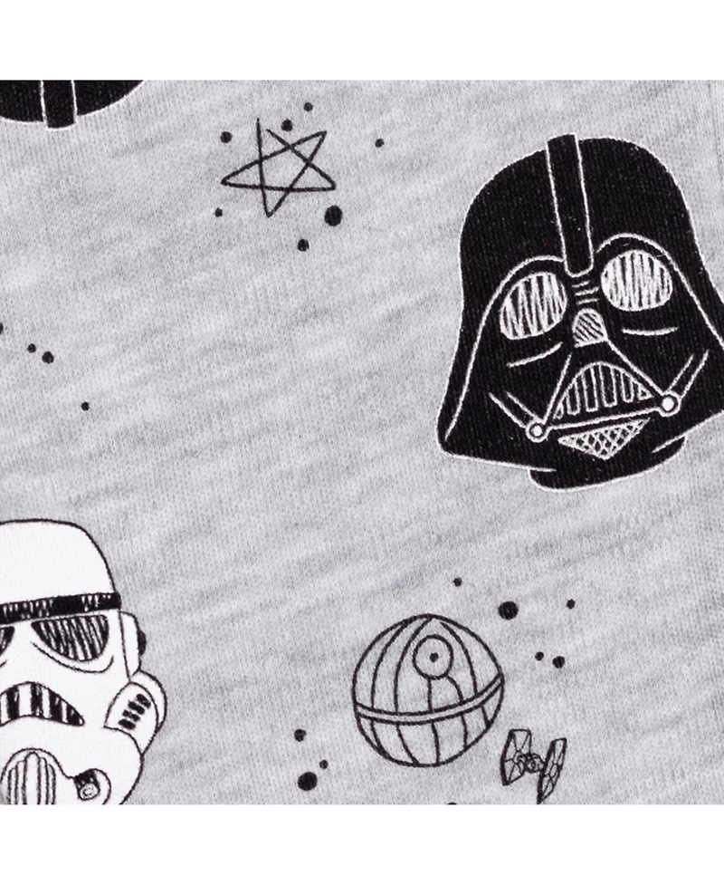 Star Wars Baby Boys Darth Vader Stormtrooper C-3PO Chewbacca R2-D2 Yoda 2 Pack Jogger Pants Newborn to