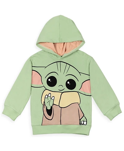 Star Wars Boys The Mandalorian Yoda Pullover Hoodie