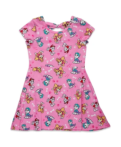 Paw Patrol Toddler Girls Nickelodeon Skye Marshall Everest Skater Dress to
