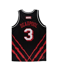 Lids Men's Black Deadpool Wolverine Big Print Basketball Jersey