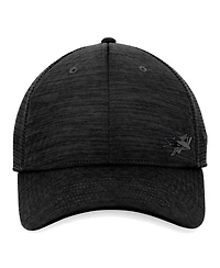 Fanatics Men's Black San Jose Sharks Authentic Pro Road Flex Hat