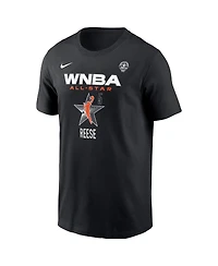 Nike Big Boys and Girls Angel Reese Black 2024 Wnba All-Star Game Name Number T-Shirt