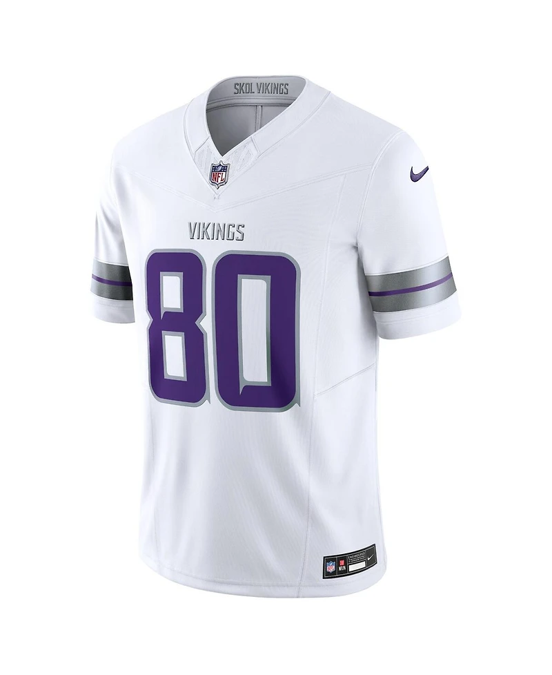 Nike Men's Cris Carter White Minnesota Vikings Alternate Vapor F.u.s.e. Retired Player Limited Jersey