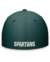 Nike Men's Green Michigan State Spartans 2024 On-Field Swoosh Flex Hat