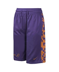 Nike Big Boys and Girls Purple Phoenix Suns Courtside Starting Five Team Shorts