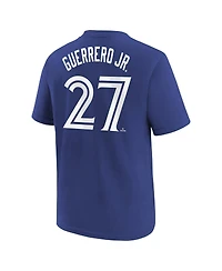 Nike Big Boys and Girls Vladimir Guerrero Jr. Royal Toronto Blue Jays Home Player Name Number T-Shirt