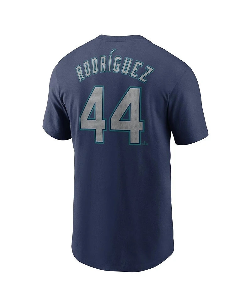 Nike Big Boys and Girls Julio Rodriguez Navy Seattle Mariners Home Player Name Number T-Shirt