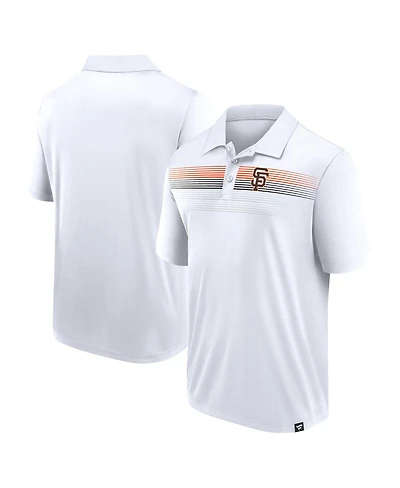 Fanatics Men's White San Francisco Giants Victory For Us Interlock Polo