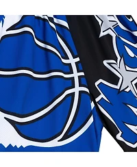 Mitchell & Ness Men's Royal Orlando Magic Big Face 5.0 Fashion Shorts