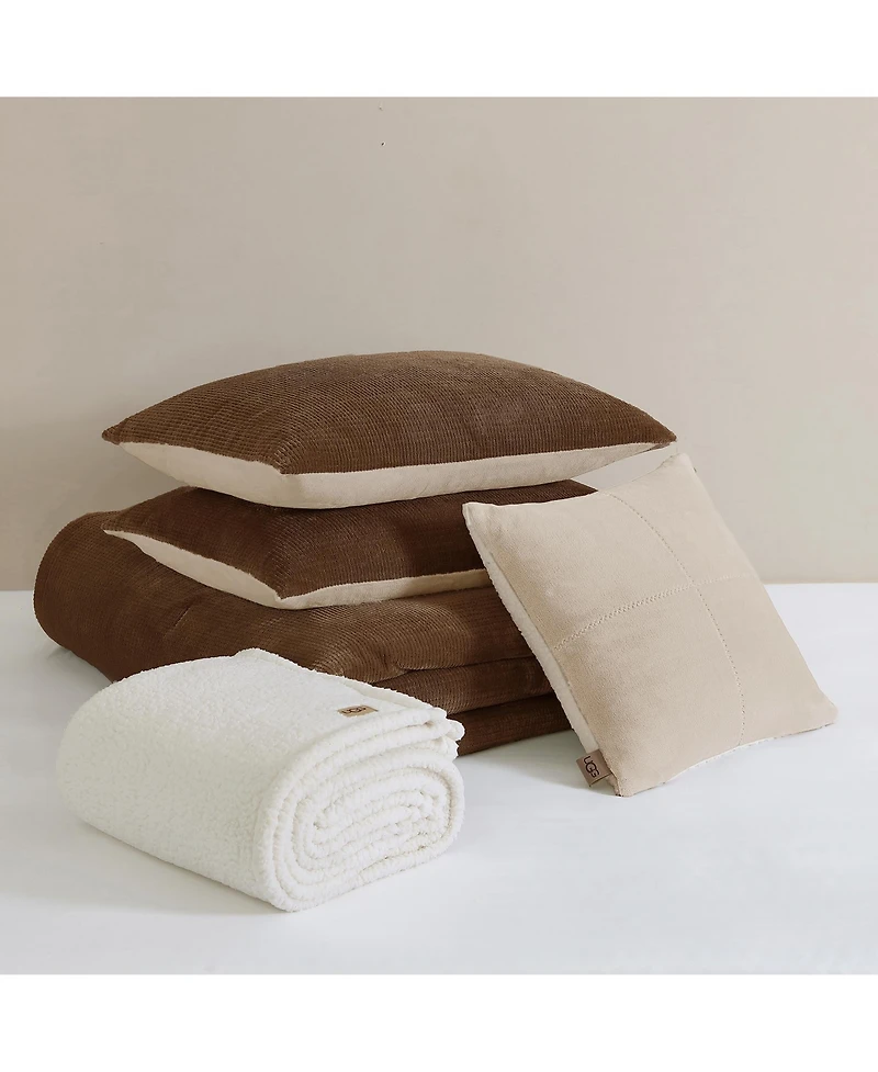 Ugg Brody Reversible 5-Pc. Comforter Set