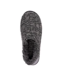 Muk Luks Men's John Slippers, Red/Black, L (12-13)
