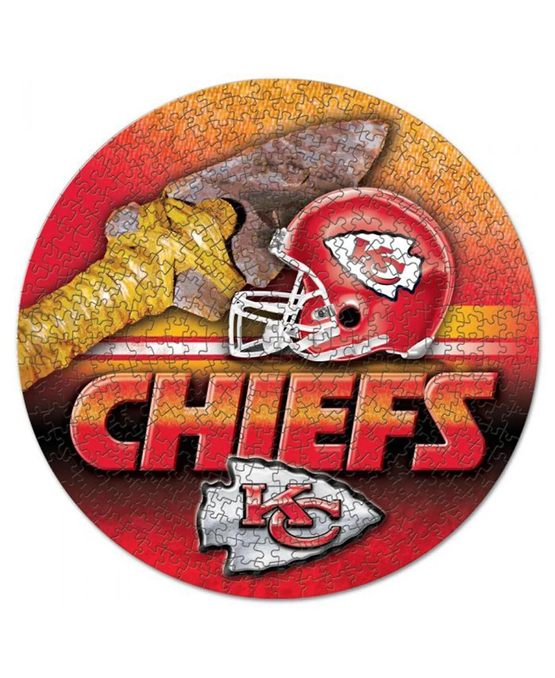 Wincraft Kansas City Chiefs Round 500-Piece Puzzle